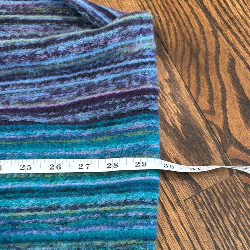 Saks Fifth Avenue Multicolor Striped Scarf - Picture 6 of 6